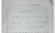冯阳 我的榜样作文500字