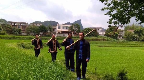 大新三联中屯、榄圩上吉乡间，稻作文化印记 3