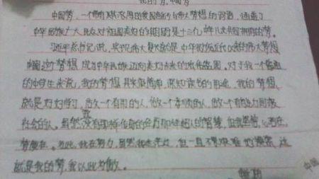 这一幕是我期待的 让我感动的一幕300字作文