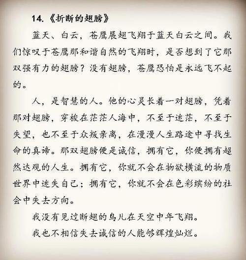 满分作文怎么写？开头结尾很重要！用上这些美句