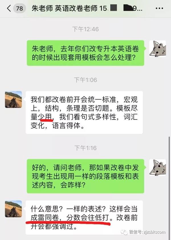 专升本英语作文真的要背作文模板吗？帮大家问了改卷老师，看看老师怎么说。 1