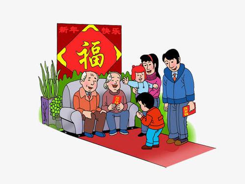 松树奶奶过新年