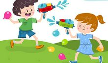 玩水枪_小学生暑期作文