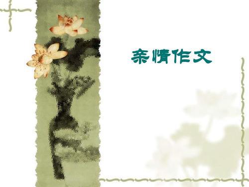 舍弃的亲情初中作文