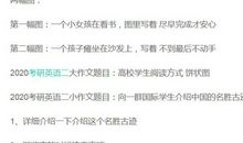 神操作！《写作160篇》直接命中2020考研英语作文！