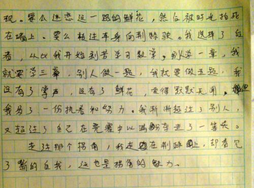 关于我毕竟走过的作文4篇 1