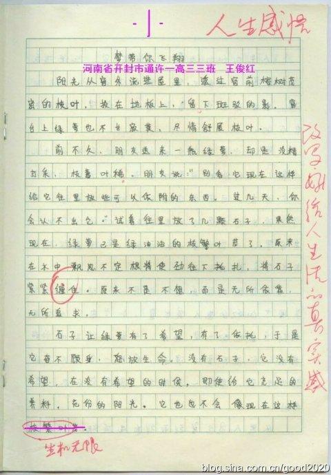 作文摘抄本|每天提高点作文文采50