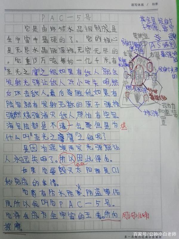部编小学生语文作文写作方法指导:尊重孩子合乎常理的想象 1