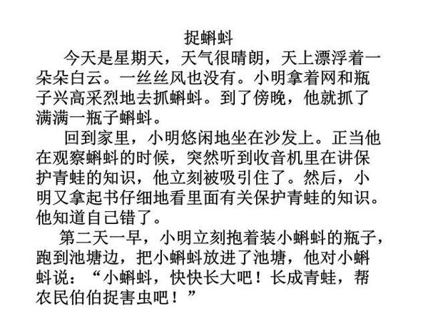 小学三年级语文看图写话精选集,提升写作技巧,孩子不再惧怕作文 49