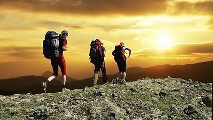 登山人的选择励志故事