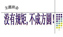 没有规矩，不成方圆 高三作文800字
