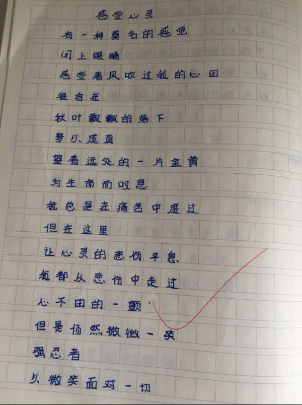 搞定作文-《感受心灵》 1