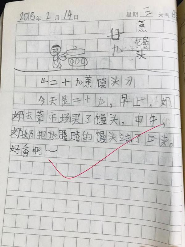 一年级孩子的短作文写成这样，稚嫩的话语，妈妈也是哭笑不得呢！ 6