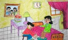 给无怨无悔的妈妈洗脚 帮妈妈洗脚400字作文