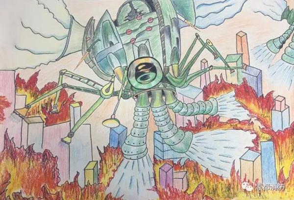 全省“我是小小消防员”绘画作文竞赛结果公布,凉都13件作品获奖 8