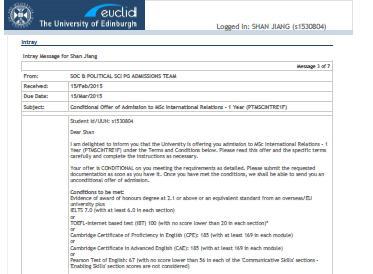 英国华威大学的申请入学条件