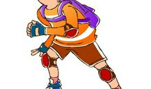 三年级作文：我学会了滑旱冰