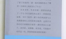 宁陵德商刘雨：《偷影子的人》读后感