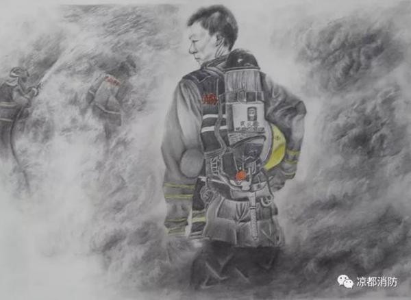 全省“我是小小消防员”绘画作文竞赛结果公布,凉都13件作品获奖 6