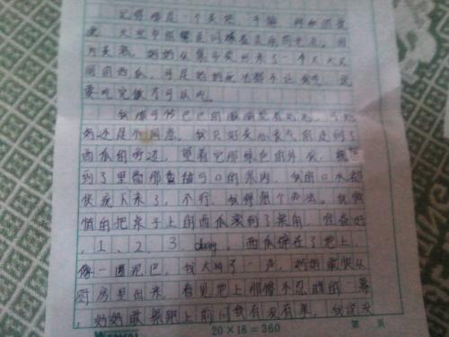 童年趣事 令人难忘的童年往事作文500字