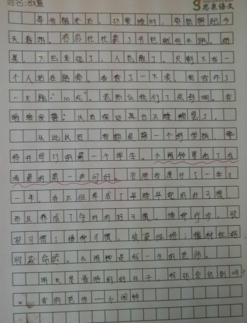 尝试 小学生优秀叙事作文400字