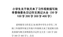 真对不起他 小学生周记700字
