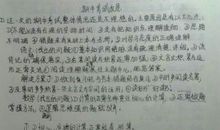 考试 探讨考试的作文300字