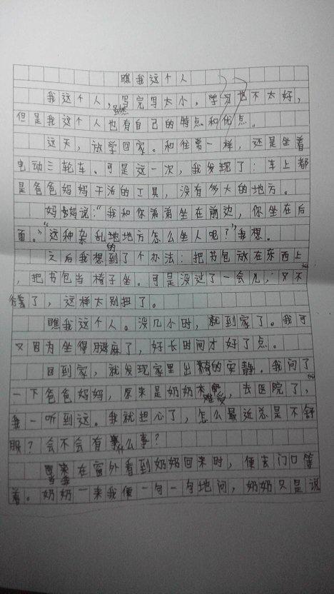瞧我这个人作文4篇
