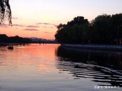 写景作文：美丽的后海