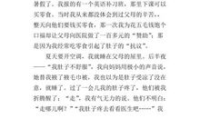 沉甸甸的爱作文850字