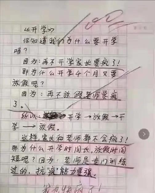 年末岁初,再读小学生满分作文,篇篇戳中泪点 1