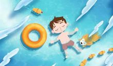 小学生优秀作文赏析——《我学会了游泳》，让孩子读一读