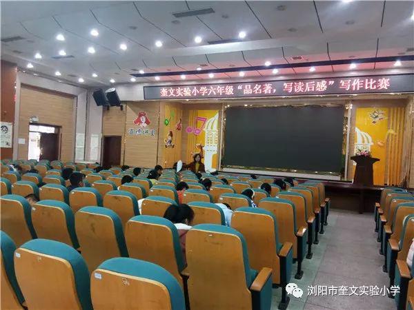 【校园快报】奎文实验小学六年级“品名著，写读后感”写作比赛 11