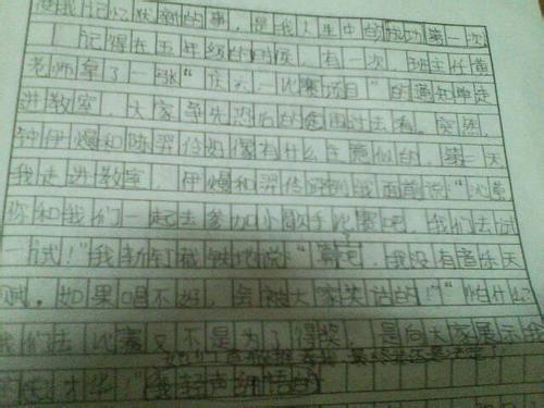 第一次尝试作文400字