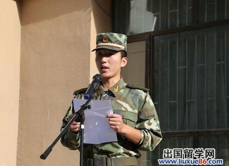 教官关于新生军训发言稿