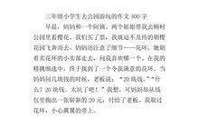 游览迎丰公园 游玩公园作文400字