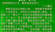 我眼中的最美教师 我的班主任作文500字