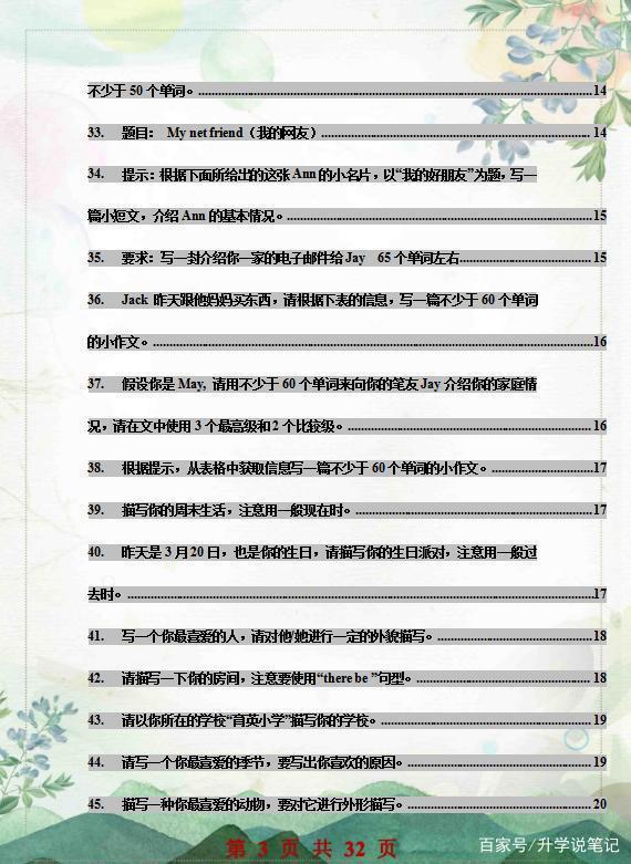 俞敏洪:小学英语作文背会这50篇,考场上笔尖如泉涌,作文也满分 2