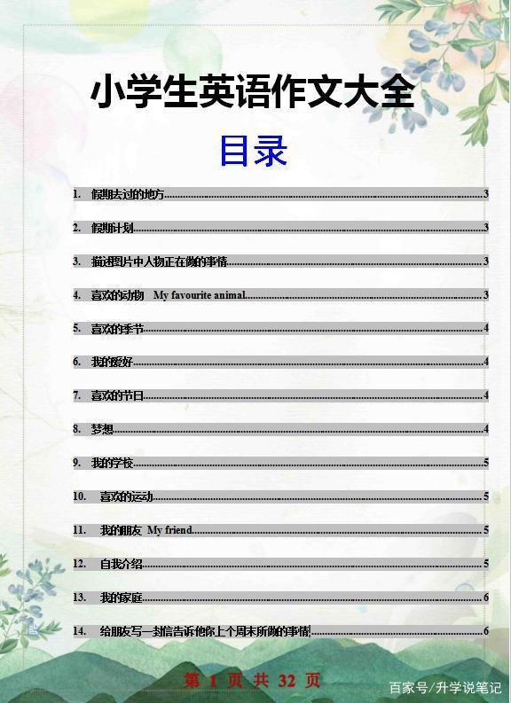 俞敏洪:小学英语作文背会这50篇,考场上笔尖如泉涌,作文也满分