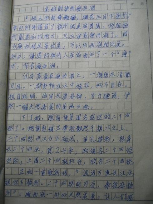 走西湖 西湖散步作文500字