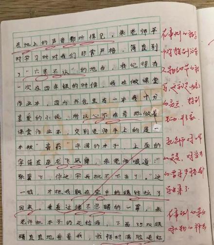 小学老师批作文获点赞,每篇作文至少看5遍,平均一篇写300字评语 3
