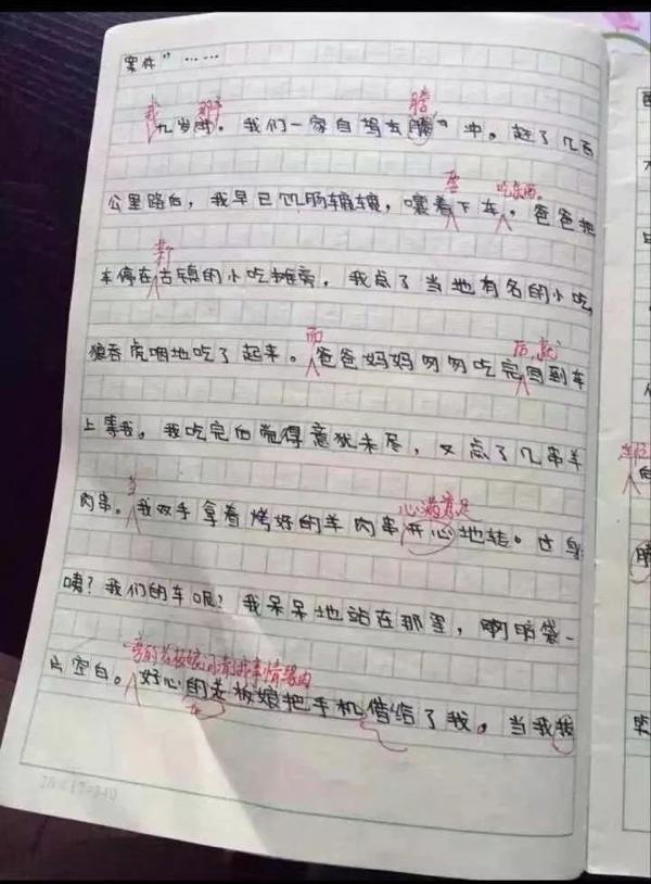 烦！！！孩子作文得了 0 分...... 1