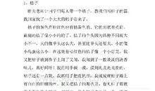 摘橘子 三年级优秀记叙文400字