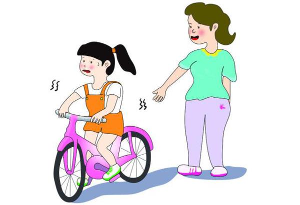 四年级作文:第一次学骑自行车