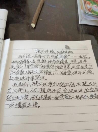 保护环境高中作文