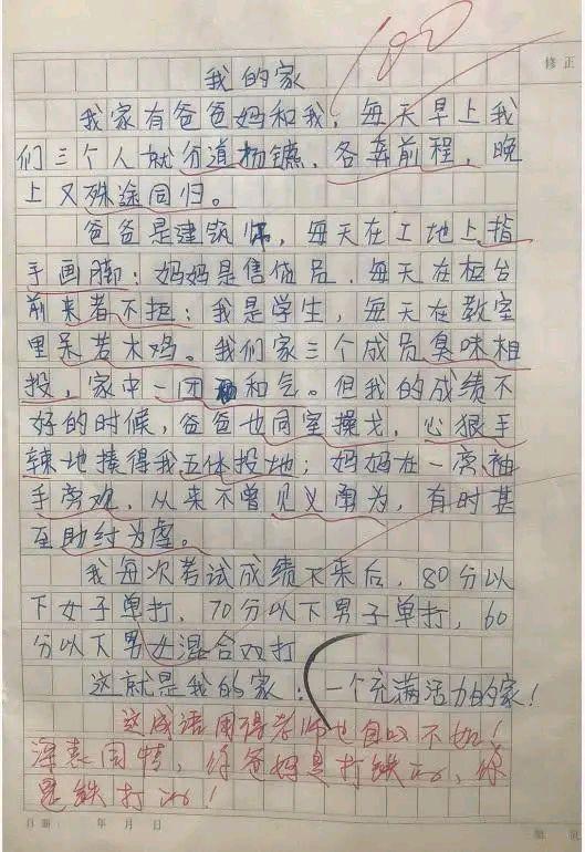 小学生作文滥用成语,看完笑到饭喷 2