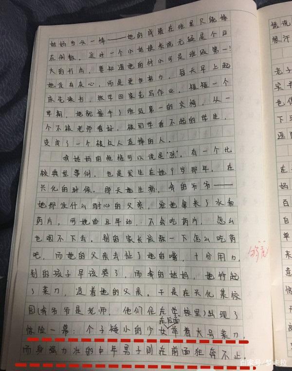 初中生作文吐槽《我的姑妈》,却被姑妈奖励500,你觉得值吗? 2