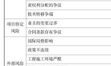 国际工程联营体的风险层次分析与评价论文