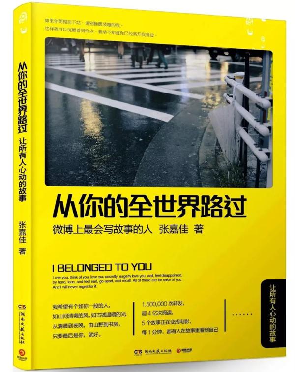 因为爱情，所以共鸣 ——《从你的全世界路过》读后感 ◇乱花