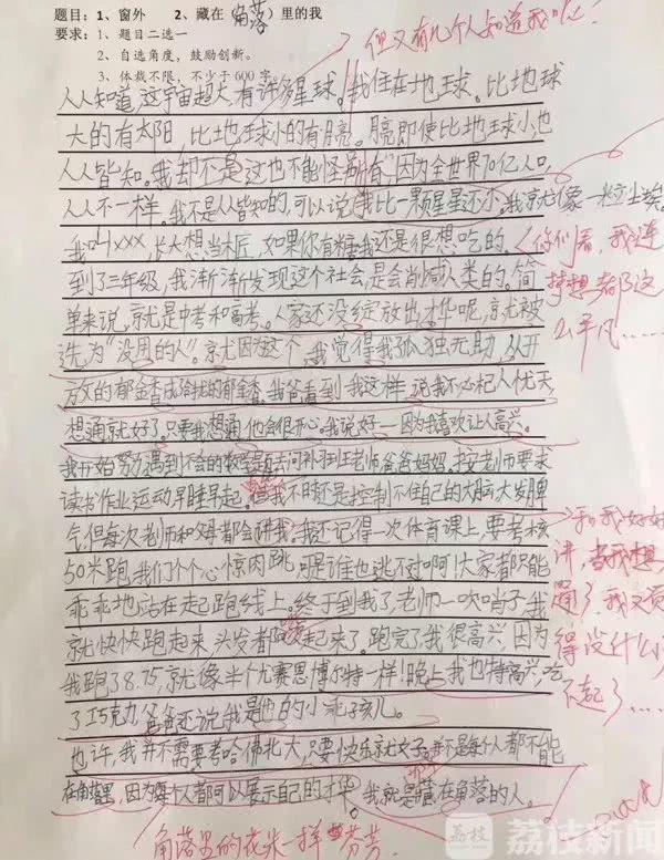 11岁小学生“佛系作文”走红：也许，我并不需要考哈佛北大